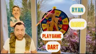 PLAY DART RYAN&DADDY#dart  #game
