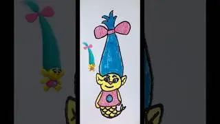 Draw Mermaid Smidge | Trolls Trollpedia 583 