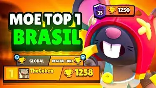 SUBI o MOE PARA os 1250 TROFÉUS e ME TORNEI o TOP 1 BR!