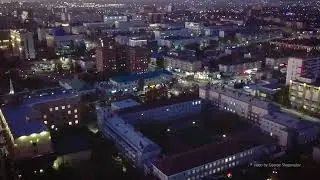 Вечерний город Костанай.