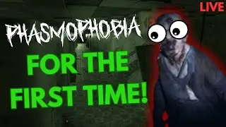 Playing PHASMOPHOBIA for the FIRST TIME (Phasmophobia)