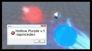 Hollow Purple v.1 (Script: lapnickdev [me]; VFX + Models: Free Model) / Roblox Studio