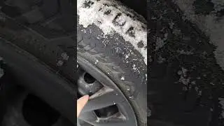 жидкая резина после мойки на колёсах #лада #веста