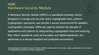 HSM - Hardware Security Module