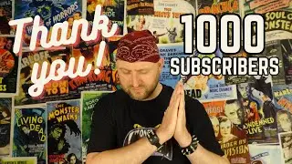 I reached 1,000 subscribers - THANK YOU