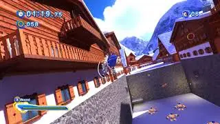Sonic Generations-  Shivery Mountainsides