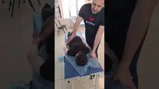 Манипуляция шейно-грудного перехода #мануальная терапия обучения#