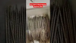 6inch Electroplated Diamond Files #diamondcutting #diamond #diamondtools #diamondcuttingtools