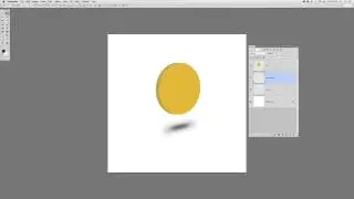 Intro to Photoshop: Simple floating shadow In Photoshop