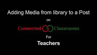 Adding Media to a post from Library