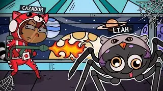 🕷️¡ME CONVERTI en ARAÑA VS MAPAXE CAZADOR!🕸️💥💀Liah en Kill It With Fire 2