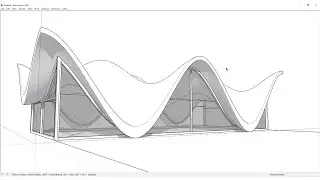 3d modeling Bosjes Chapel by Stein Studio using Sketchup