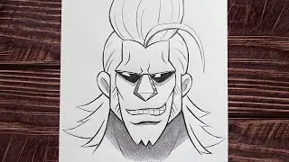 How to draw Franky | Easy anime sketch | Easy to draw for beginners