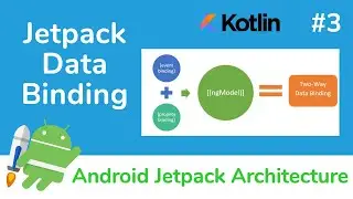Android Jetpack Architecture Part3: Data Binding Kotlin | Android Studio Tutorial