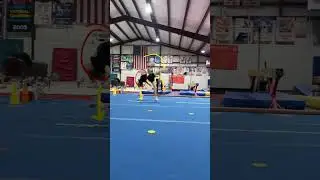Front aerial breakdown #gymnasticsolympics