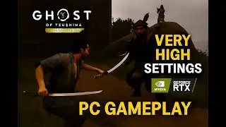 Ghost of Tsushima Director’s Cut PC Gameplay  MSI Thin A15 Ryzen 5 + RTX 3050 II Test.
