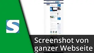 Website Screenshot | Screenshot von ganzer Website ✅ Tutorial