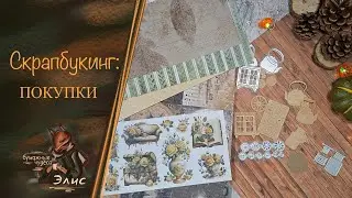 Скрапбукинг: покупки из Скрапмании. #творчество #скрапбукинг #скраппокупки