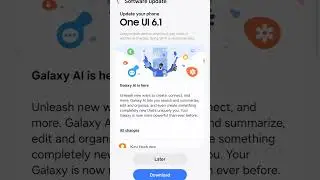 One UI 6.1 Changelog for my Galaxy S23 Ultra 