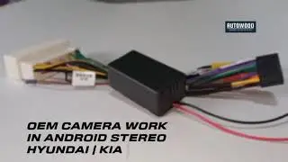 Hyundai / Kia OEM Camera work in android stereo  Creta executive camera adapter