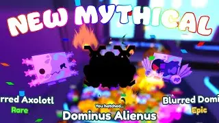 Hatched *MYTHIC* Dominus Alienus! Pet Simulator X 😮