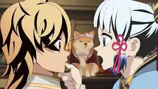 Kamisato Ayaka was in Anime genshin impact