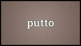 Putto Meaning