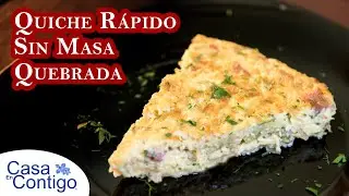 Delicious Quick Quiche Without Shortcrust Pastry and Gluten Free