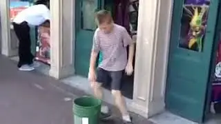 Crazy white kid dancing meme