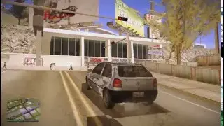 GTA SA : CARRO VLOG COM GOLZÃO