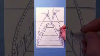 How to draw landscape ⛰️ 