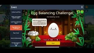 MapleStory M | Egg Balancing Challenge for muscle boi