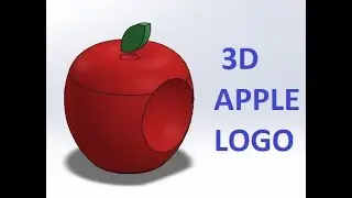 3D APPLE LOGO #apple #trending #viral #art