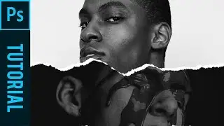 Best Torn Paper effect - Tutorial Photoshop CC 2019