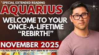 Aquarius November 2025 - YOU JUST BROKE THE INTERNET. LIKE WHAT THE ACTUAL 🌠​😳​ Tarot Horoscope