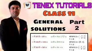 GENERAL SOLUTIONS OF TRIGONOMETRIC EQUATIONS # PART 2