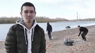 Стеклянный пляж - общество активистов, зеленый город Уральск