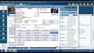 eCW Scribe 10 Inserting Templates using Scribe