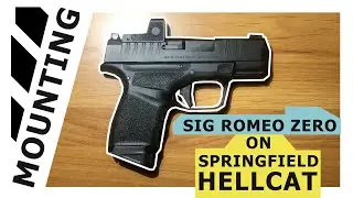Mounting Sig Romeo Zero Red Dot on Springfield Hellcat OSP