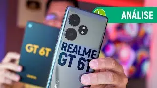 REALME GT 6T: CELULAR INTERMEDIÁRIO ACERTA em PONTOS IMPORTANTES | Análise / Review
