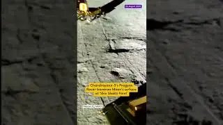 Chandrayaan-3's Pragyan Rover Traverses Moon's Surface at 'Shiv Shakti point'