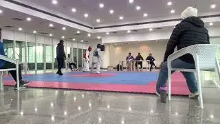 Team tokas Anmol Yadav blue chest guard won gold Intercollage delhi university .