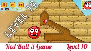 Red Ball 3 Level 10 | With 3 Stars | Fore Gaming