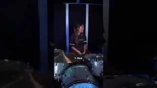 Domino shows you how to drum over Birds of a Feather by Billie Eilish  #drums #drumbash #domino