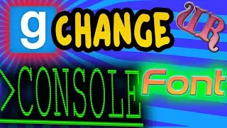 How to Change the Console Font and Size in GMod + Some Other Games