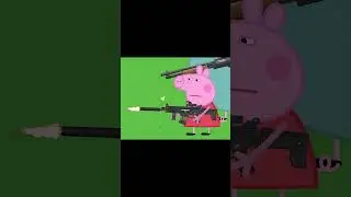 Peppa Pig vs Zombie. Zombie Apocalypse 