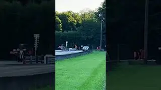 Oldskool making a test pass at Speeds New Hope Dragway.