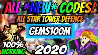 ALL *NEW* ROBLOX ALL STAR TOWER DEFENSE CODES! - 100% WORKING (2020)