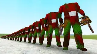 💜🔥LITTLE-BIG SLENDYTUBBIES 2 GMOD GAMEPLAY/ gmod ragdoll fight/ trevor henderson/ siren head/ MUFIK