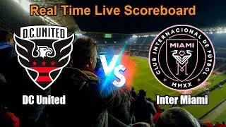 DC United vs Inter Miami Live Score - United States Major League Soccer